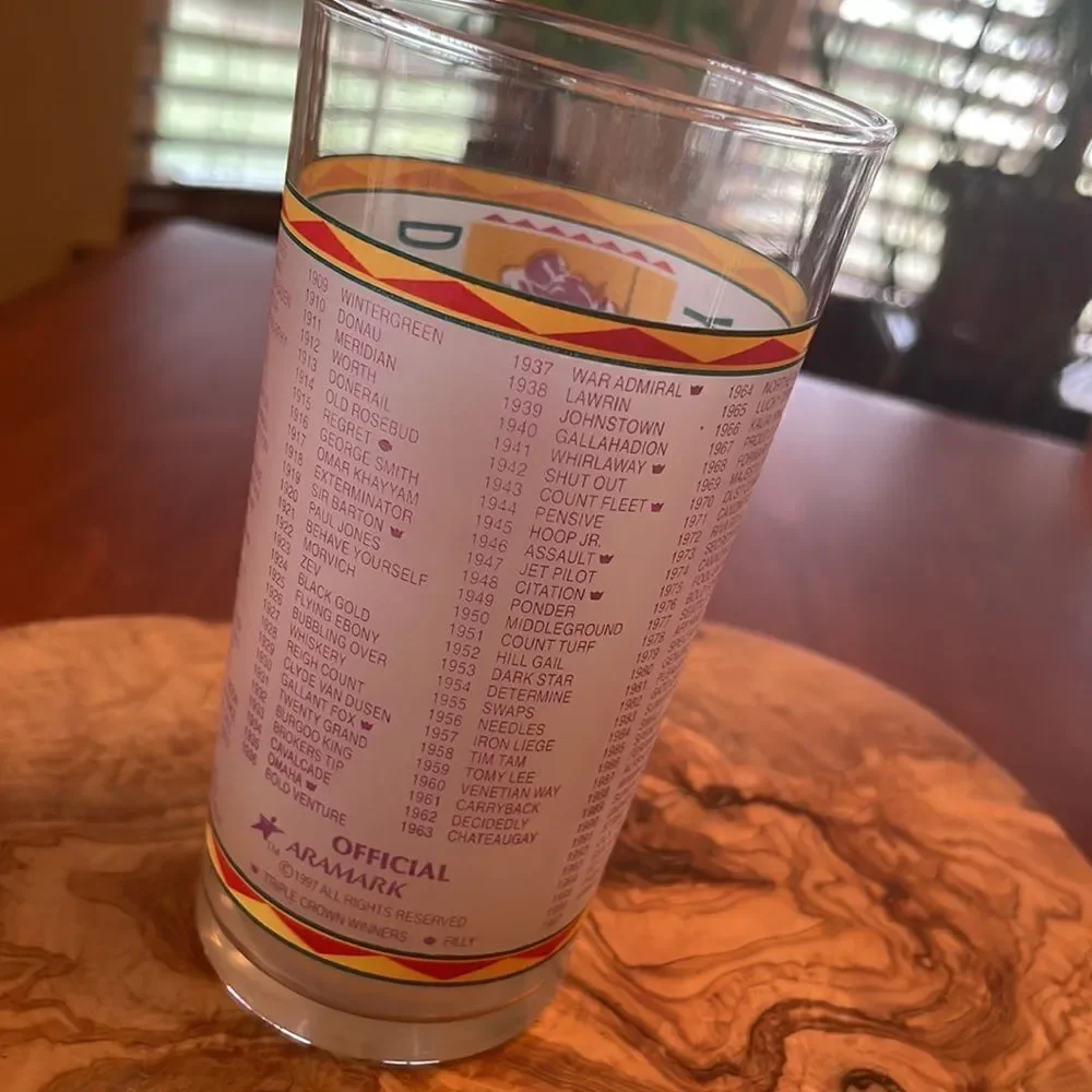 1987 Kentucky Derby Tumbler